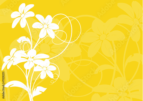vecteur série - fleur tropicale sous le soleil 