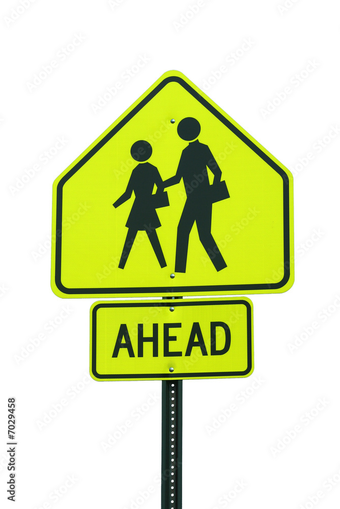 Crosswalk sign Crosswalk sign