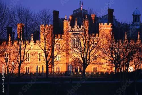 Hampton Court Palace at Night photo