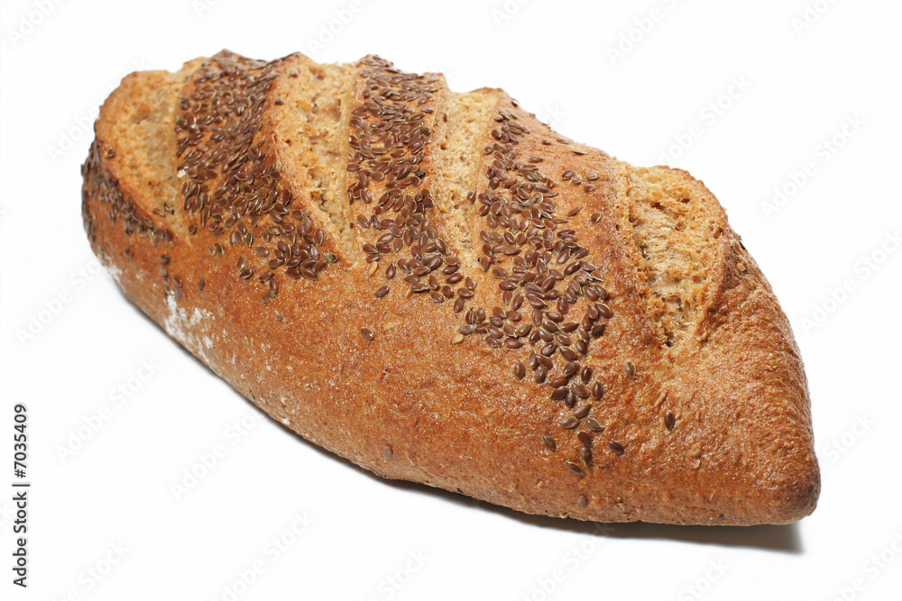 Brown Wheat Bread Loaf