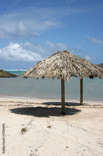 Fototapeta Naklejka Na Ścianę i Meble -  Caribbean lagoon, St Barth, grand cul-de-sac