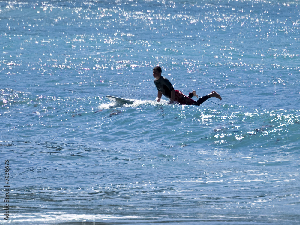 Fototapeta premium Catching The Waves
