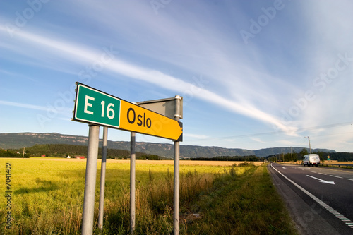 Oslo Traffic Sign