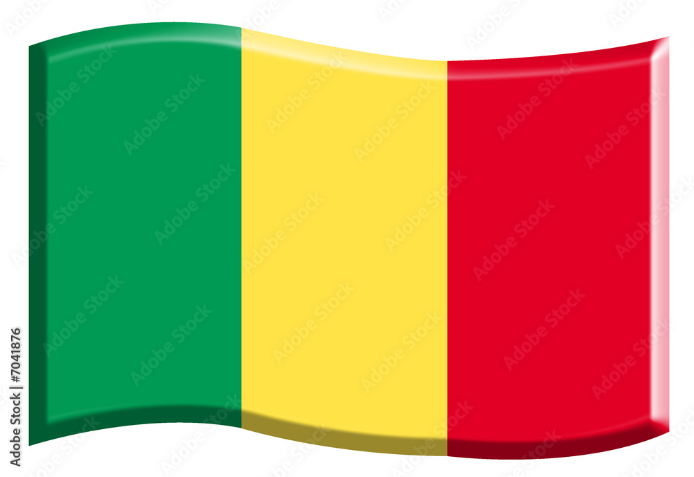 Fototapeta premium Drapeau du Mali