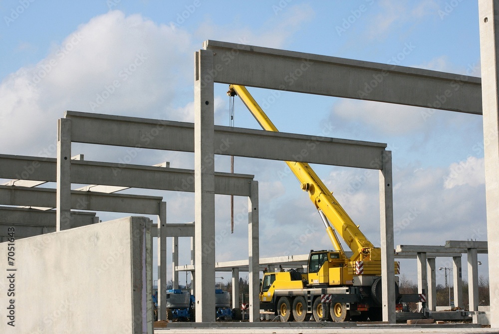 Naklejka premium concrete pillar 3