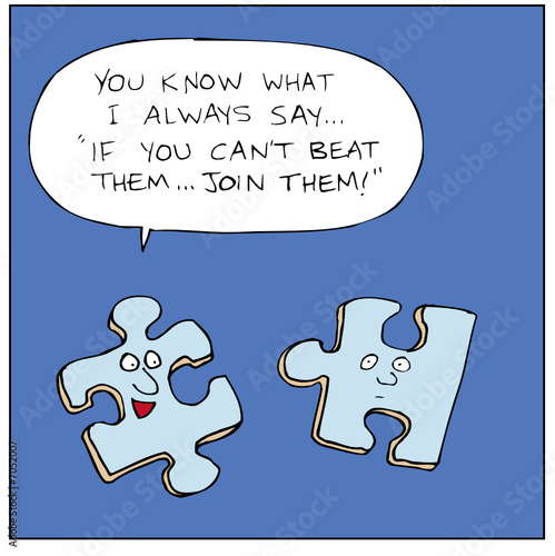 If you can't beat them ... join them!
