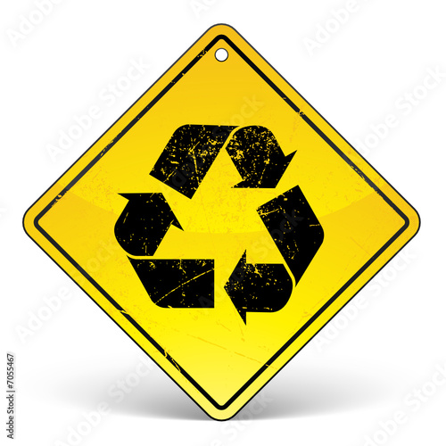panneau recyclage