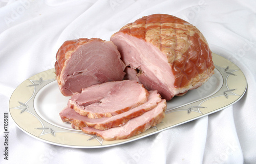 Obraz na płótnie smoked pork w salonie