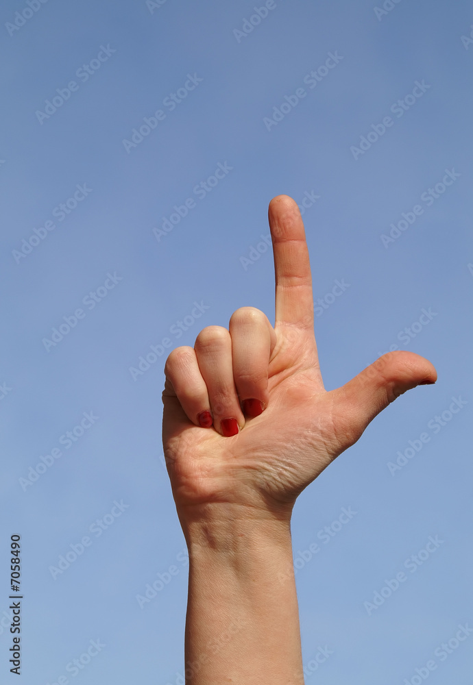 Hand sign Hand sign