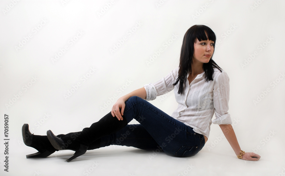 model sitting model sitting