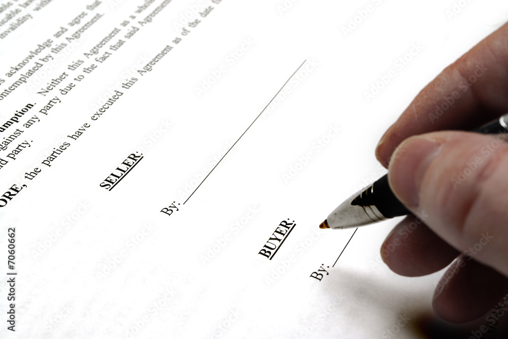 Signing Contract Signing Contract