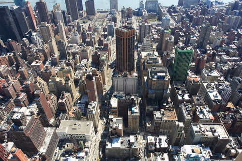 Panoramic view of the New York City skyline