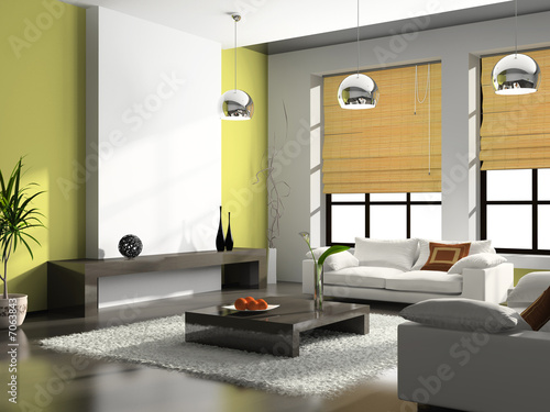 Fototapeta Naklejka Na Ścianę i Meble -  Interior of the stylish apartment