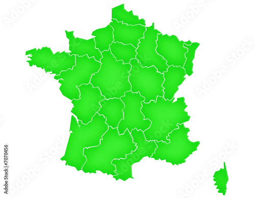 Carte France Grain de Verdure