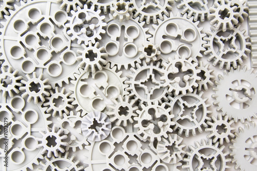 Gearwheels background