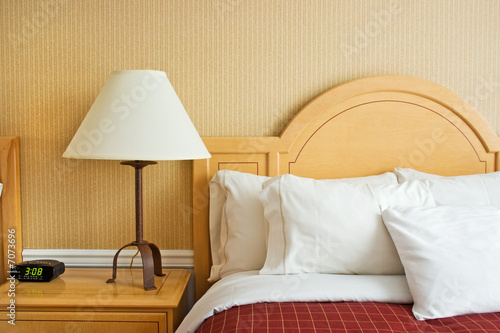 hotel bed