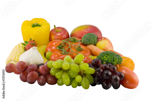 Fototapeta Naklejka Na Ścianę i Meble -  big fruit and vegetable medley