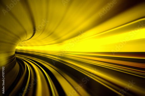 Fotoroleta Tunel szybkości