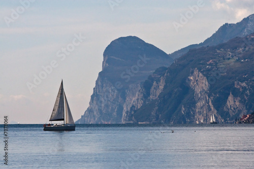 Barche sul lago di Garda