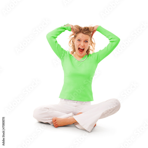 beauty scream girl