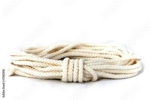 Rope, neatly roled up