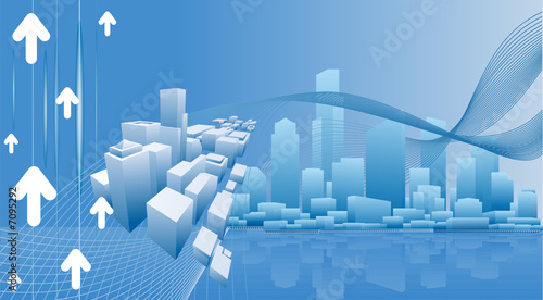 Conceptual city business ba...