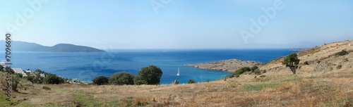 Aegean Sea. Panorama of five photo © elen_studio