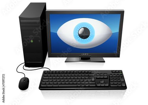 Station de travail sous surveillance
