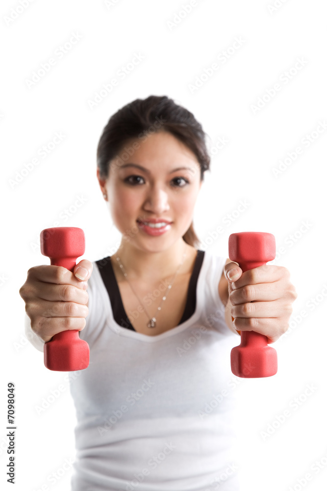 Exercise woman Exercise woman