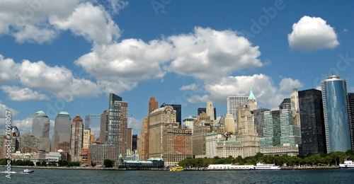 Newyork skyline with clear sky #7098057