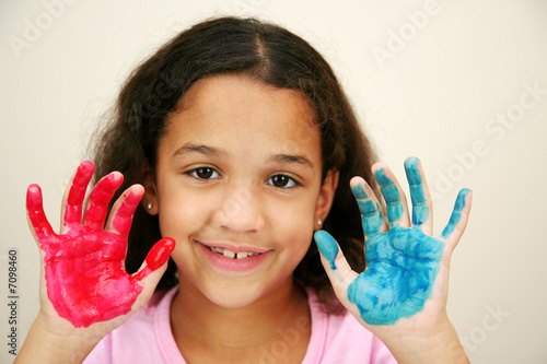 Girl Painting