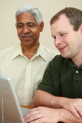 Businessmen In Office