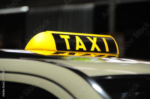 Stampa su tela taxi