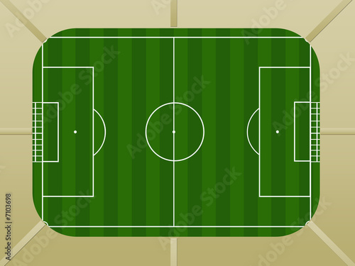 Football Pitch Soccer Stadium