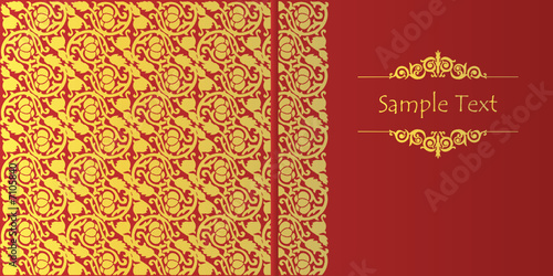 Background -  jacket for book or menu