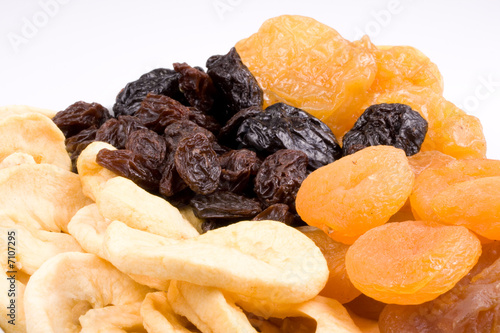 Background fom dried fruits