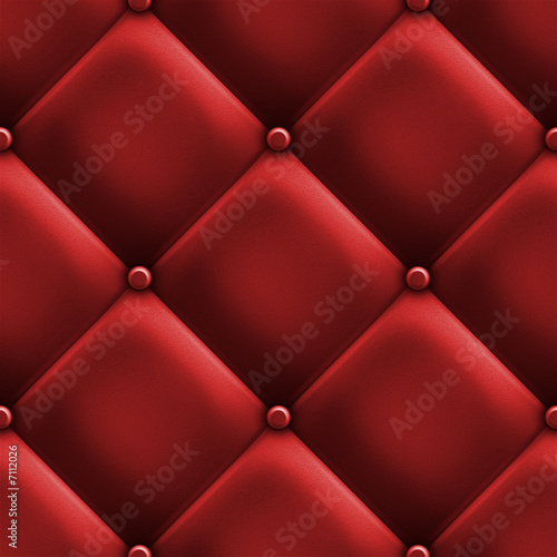 red upholstery