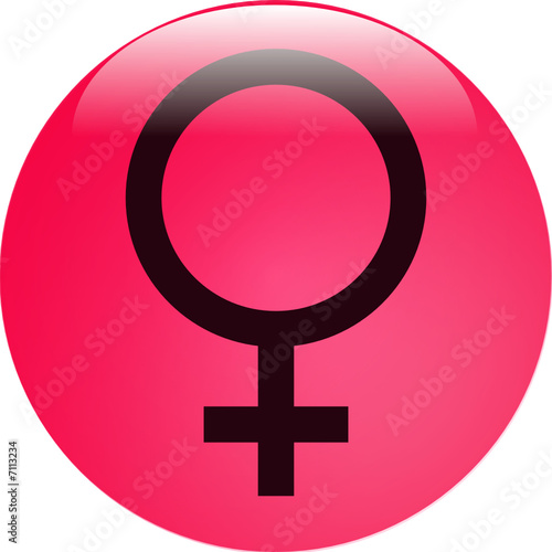 symbole féminin rose