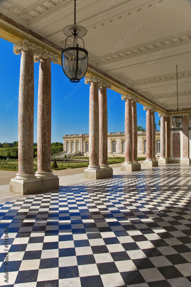 grand trianon, parc du chateau de versailles, 78, île de france