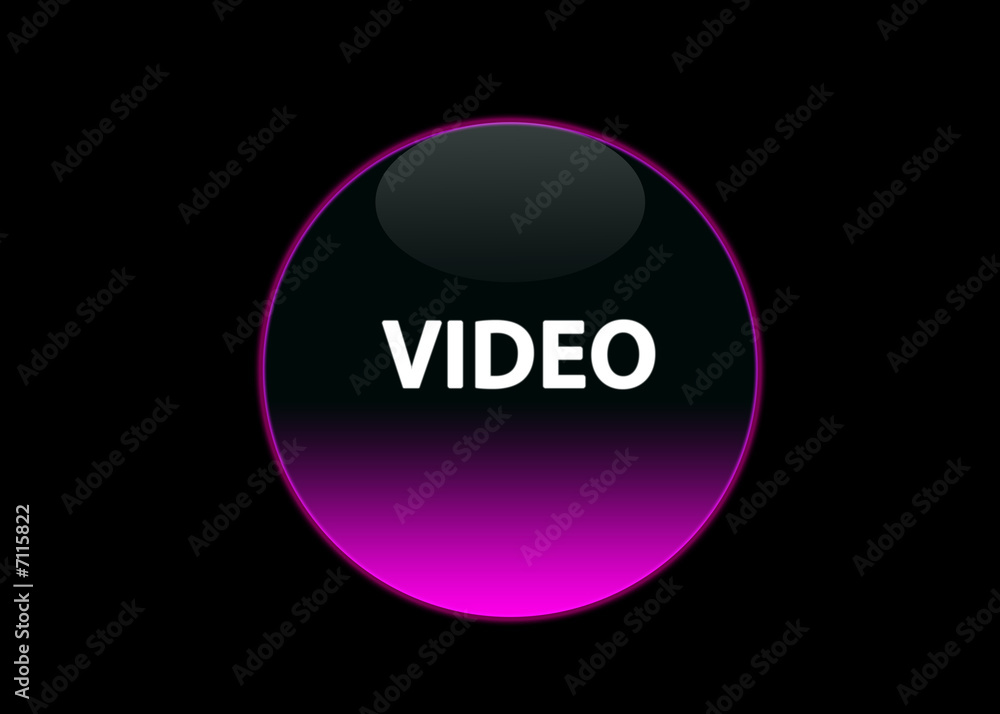 button video pink neon button video pink neon