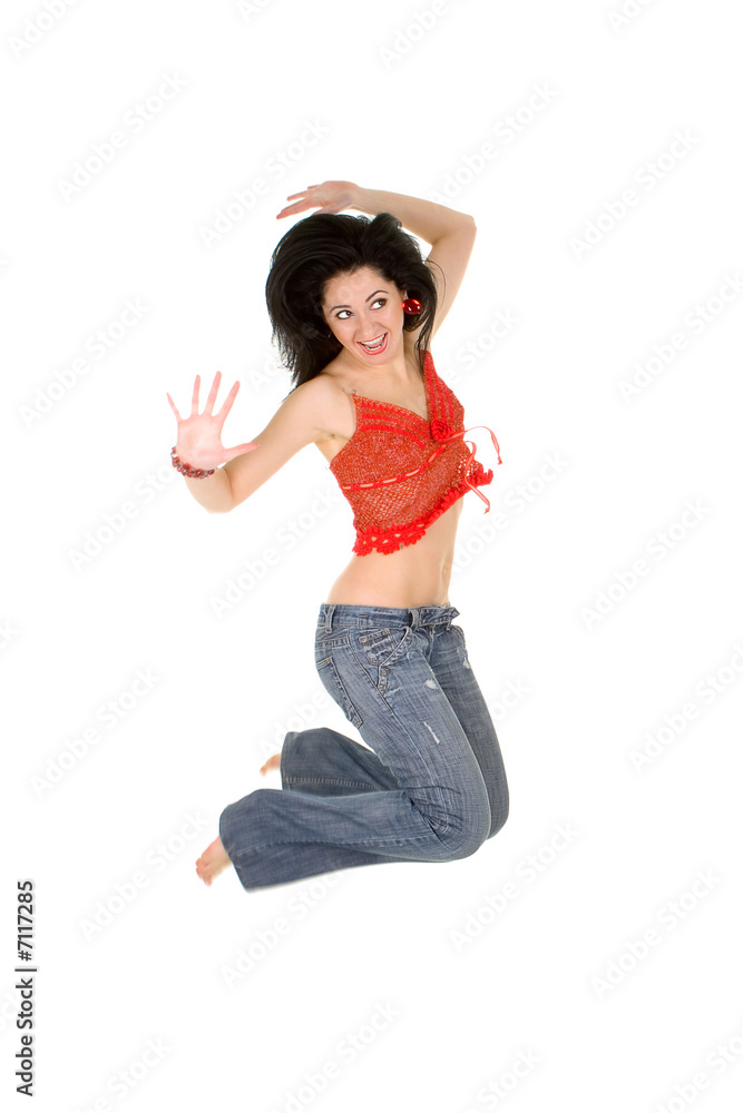 Picture of happy woman