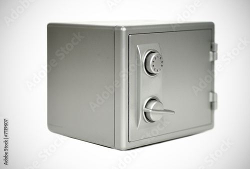 Small Safe on white