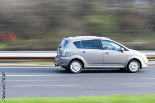 Driving motion blur