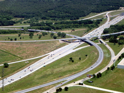 Autobahnauffahrt photo