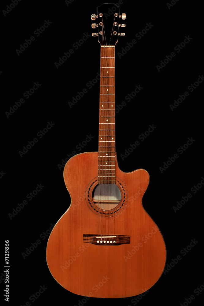 Naklejka premium beautiful guitar