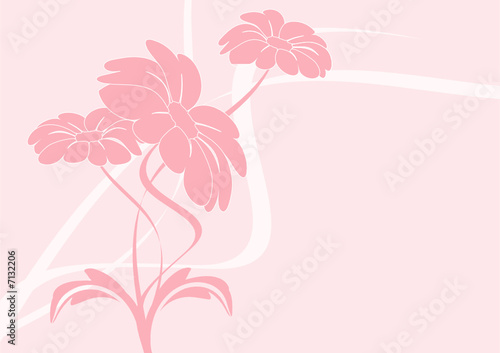 vecteur série - fleur symbole de la tendresse vectorielle