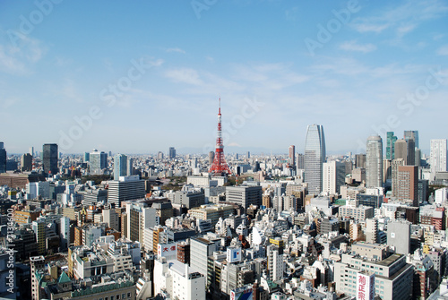 tokyo skyline business centre