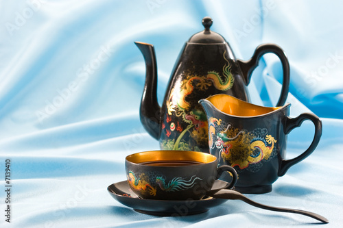 Slika na platnu tea-drinking
