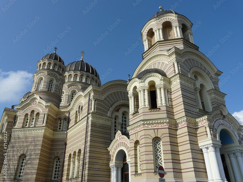 Kirche in Riga / Lettland
