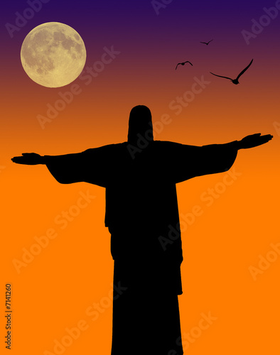 religious monument in Brazil photo